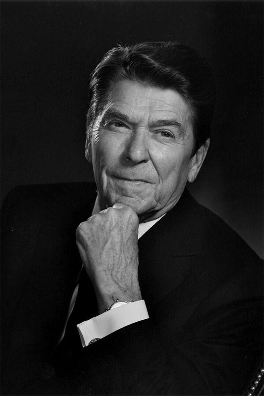 Ronald Reagan Actress Modern Conservative Painting Print Jigsaw Puzzle