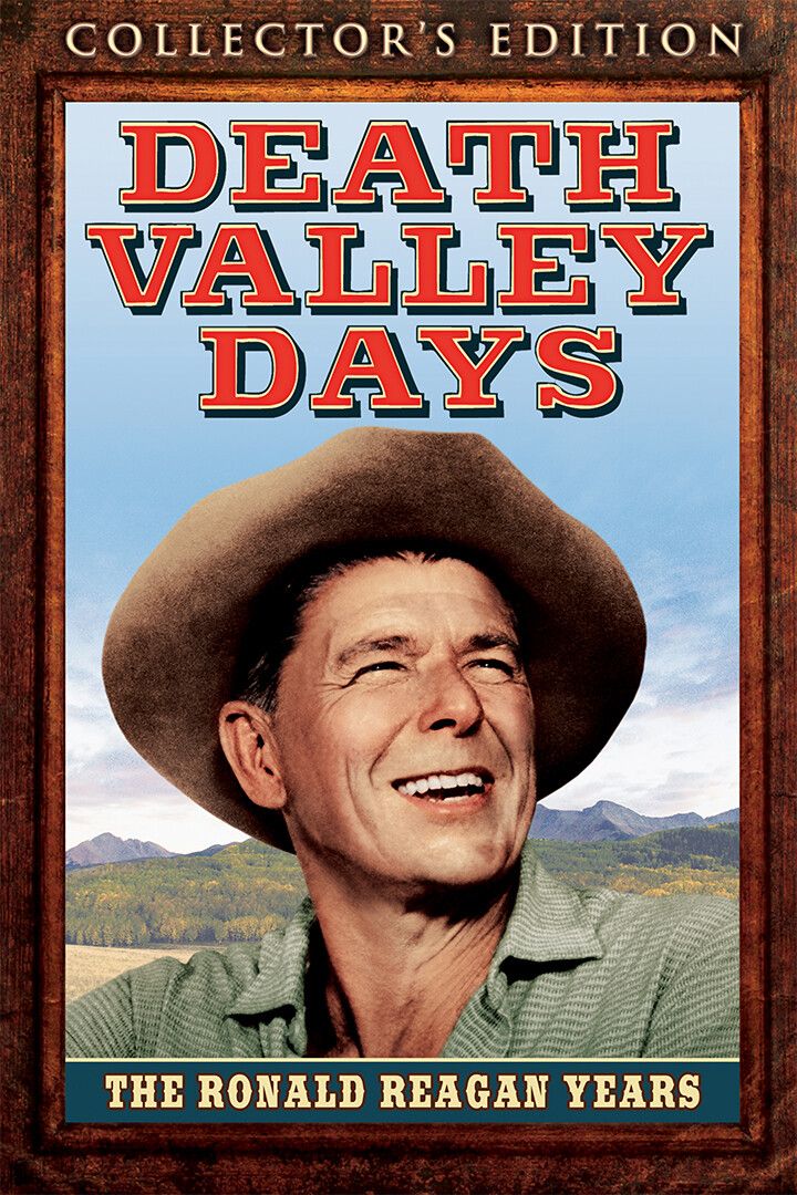 Ronald Reagan Hosting Death Valley Days Wall Art Home Decor Poster
