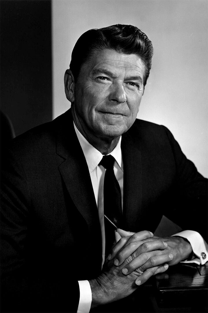 Ronald Reagan Modern Conservative Painting Print Jigsaw Puzzle
