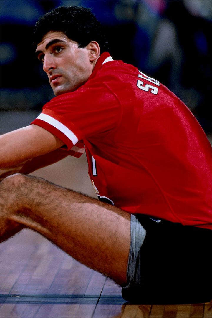 Rony Seikaly Best Basketball Player Painting Jigsaw Puzzle