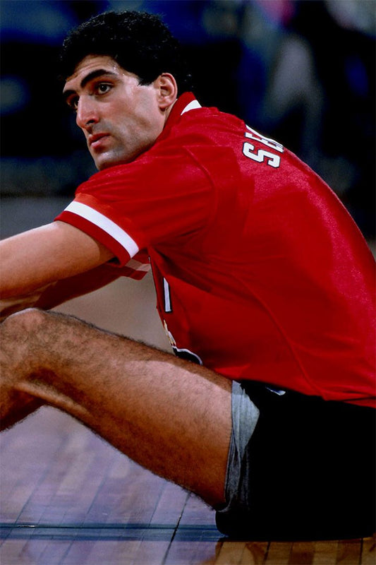 Rony Seikaly Best Basketball Player Painting Jigsaw Puzzle