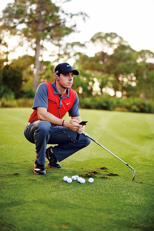 Rory Mcilroy Golf Player Sand Trap Swing Art Home Decor Jigsaw Puzzle