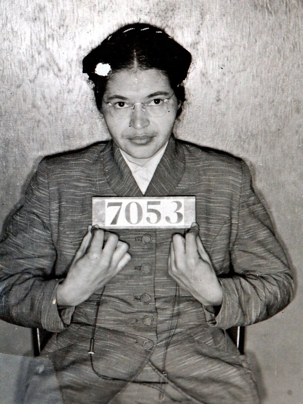 Rosa Parks African American Civil Rights Activist Magnet Picture Mugshot Arrested