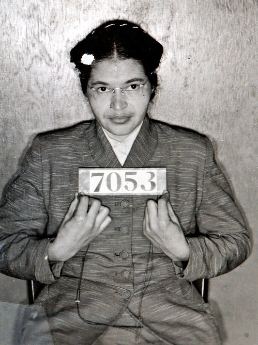 Rosa Parks African American Civil Rights Activist Magnet Picture Mugshot Arrested