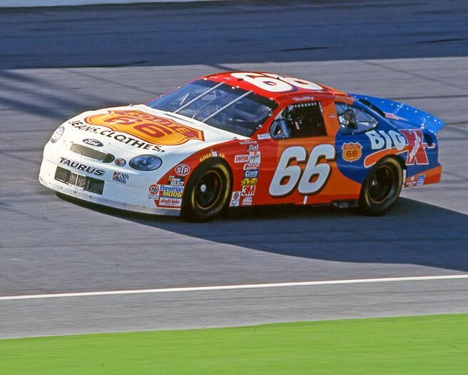 Route 66 Jeans Ford Darrell Waltrip Glossy Photo Daytona Poster Print