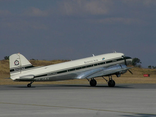 Rovos Air C 47A Operating In South Africa 2006 Vintage Picture Photo