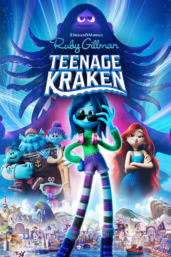 Ruby Gillman Teenage Kraken Movie Animation Action Jigsaw Puzzle