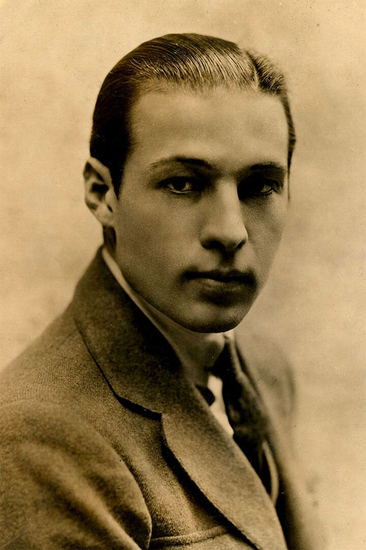 Rudolph Valentino American Movie Artist Vintage Wall Home Decor Jigsaw Puzzle