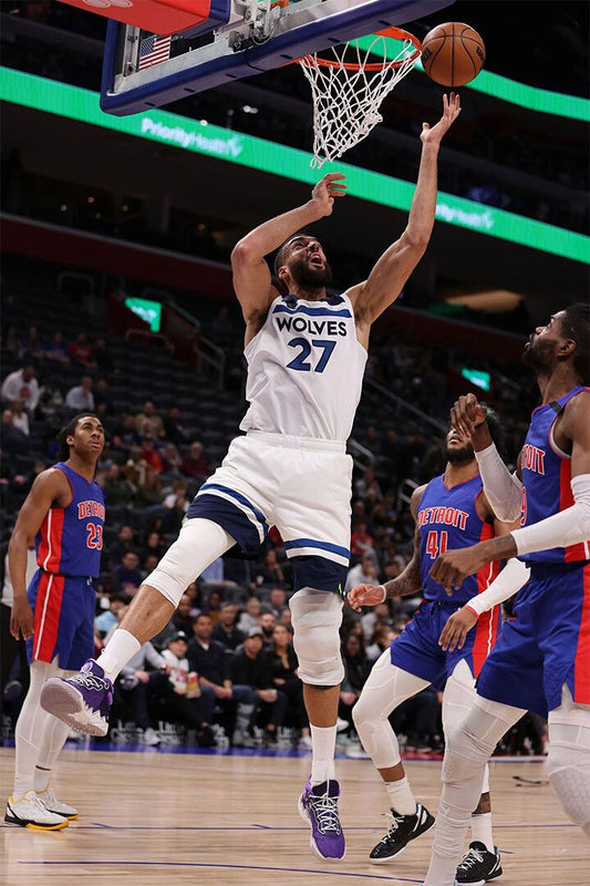 Rudy Gobert Basketballer Minnesota Timberwolves Team Wall Decor Jigsaw Puzzle