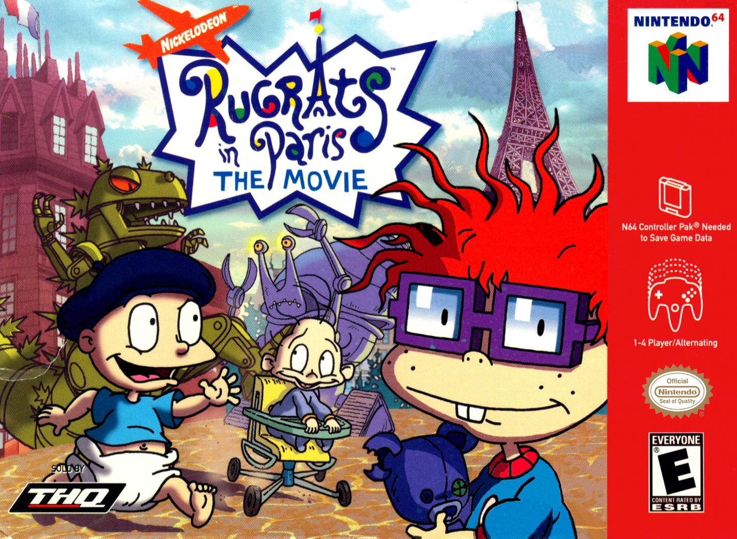 Rugrats In Paris The Movie N64 Print Poster
