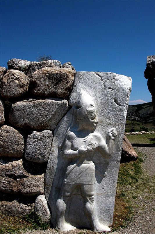 Ruins Of The City Of Hattusa In Bogazkoy History Wall Home Decor Jigsaw Puzzle