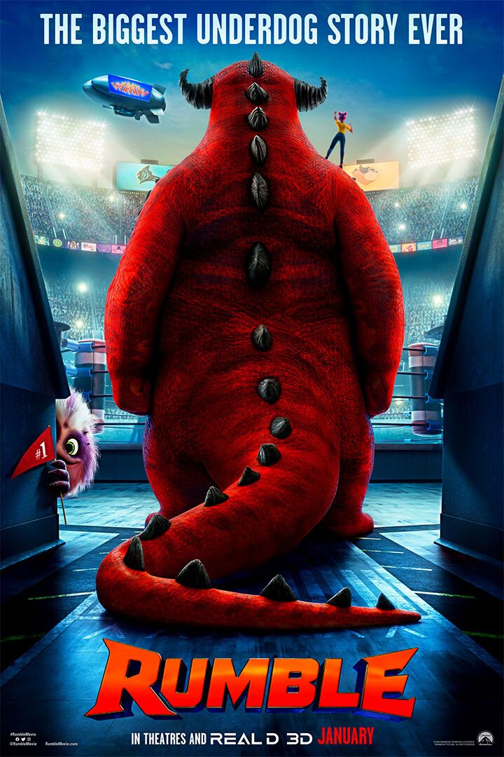 Rumble Movie 2020 Animation Comic Animaiton Jigsaw Puzzle