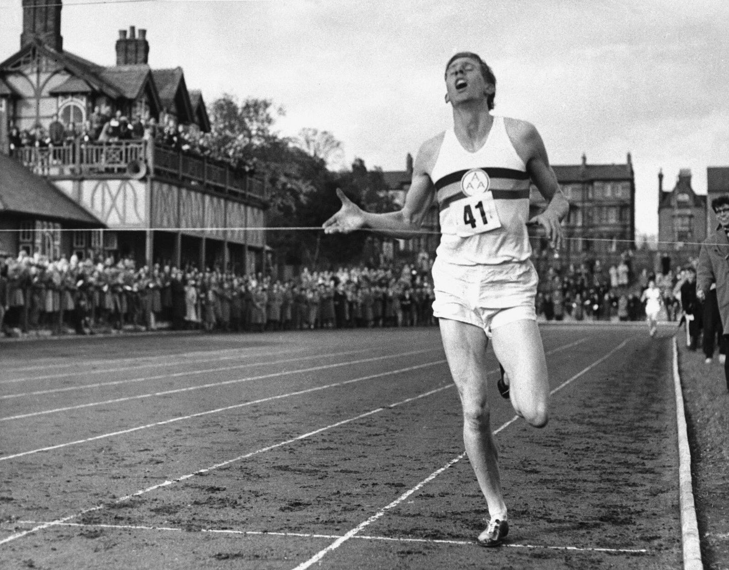 Runner Roger Bannister First To Run 4 Minute Mile Picture Photo Print