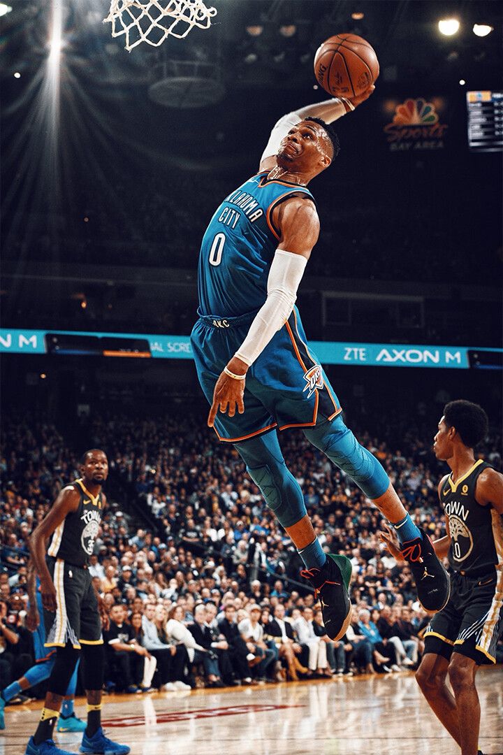 Russell Westbrook Oklahoma City Basketball Jigsaw Puzzle