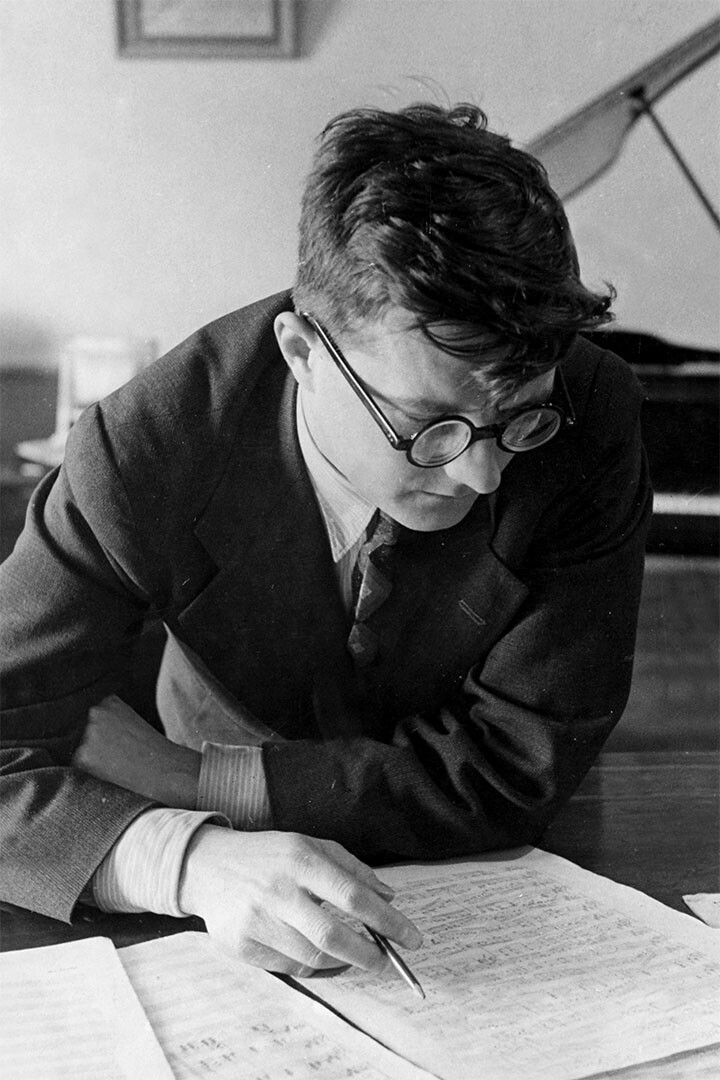 Russian Composer Dimitri Shostakovich Painting Wall Home Decor Jigsaw Puzzle