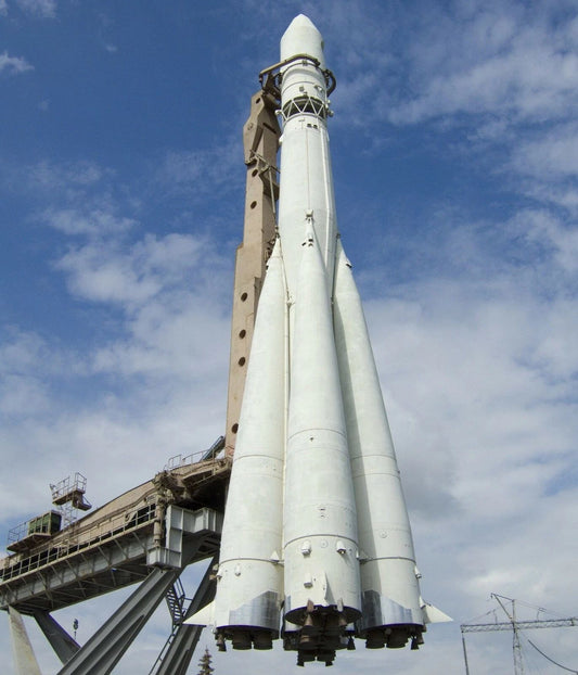 Russian Sputnik Rocket Launch Space Science Poster Photo Picture Print