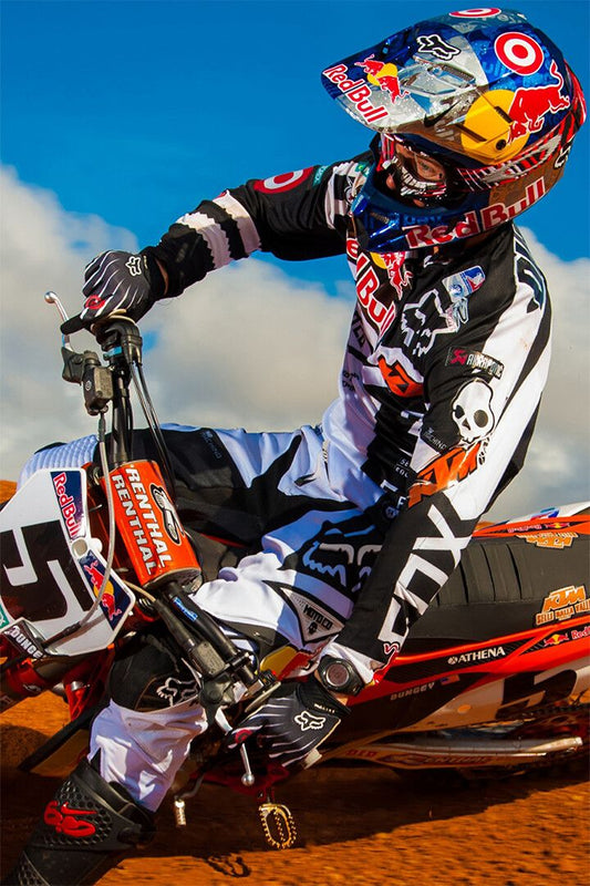 Ryan Dungey Motorcycle Cross Country Racer Jigsaw Puzzle