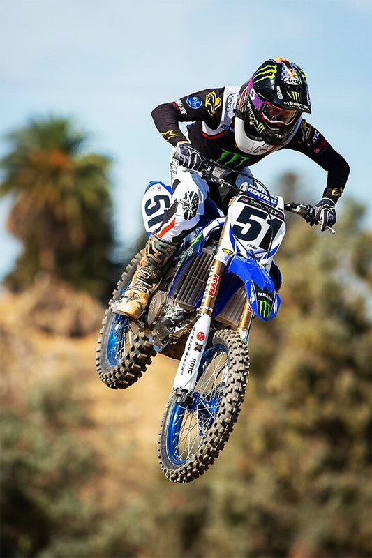 Ryan Villopoto Dirt Motorcycles Driver Artist Star Jigsaw Puzzle
