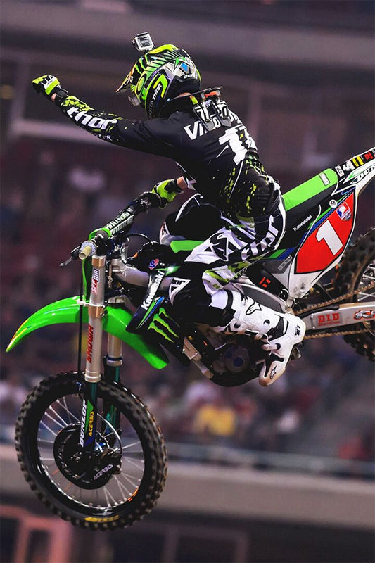 Ryan Villopoto Dirt Motorcycles Driver Idol Jigsaw Puzzle