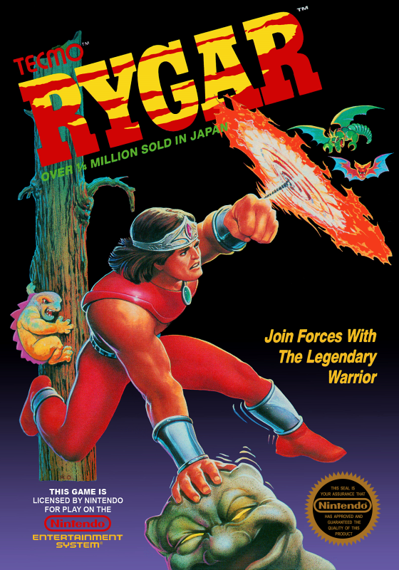 Rygar (Usa) Nes Print Poster