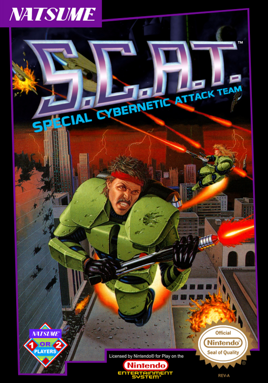 S.C.A.T. (Usa) Nes Print Poster