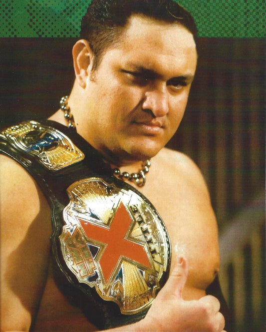 Samoa Joe Keychain Wrestling Picture Tna Nwa Wwe