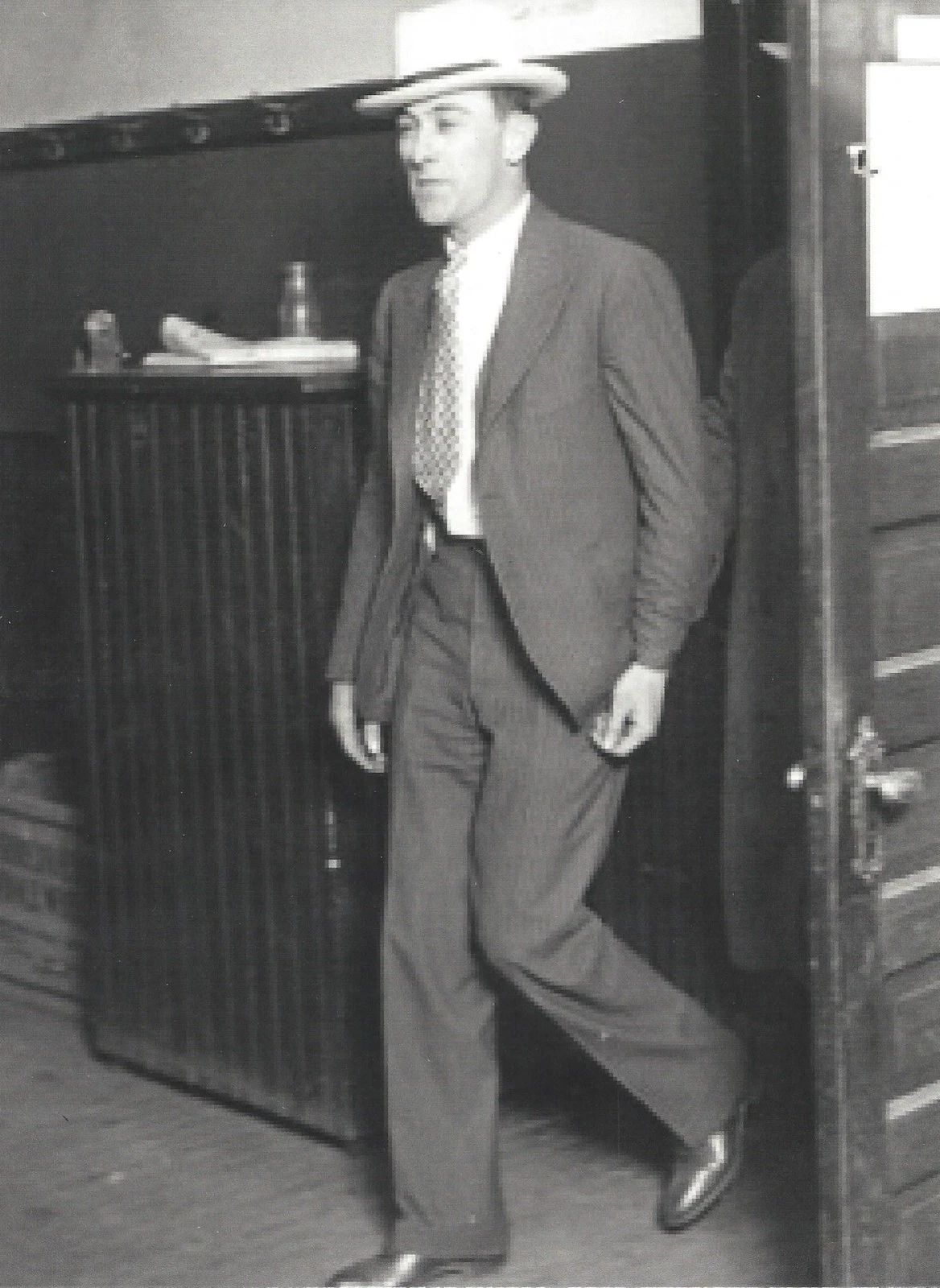 Sam Golf Bag Hunt Photo Mafia Organized Crime Mobster Mob Picture Bw