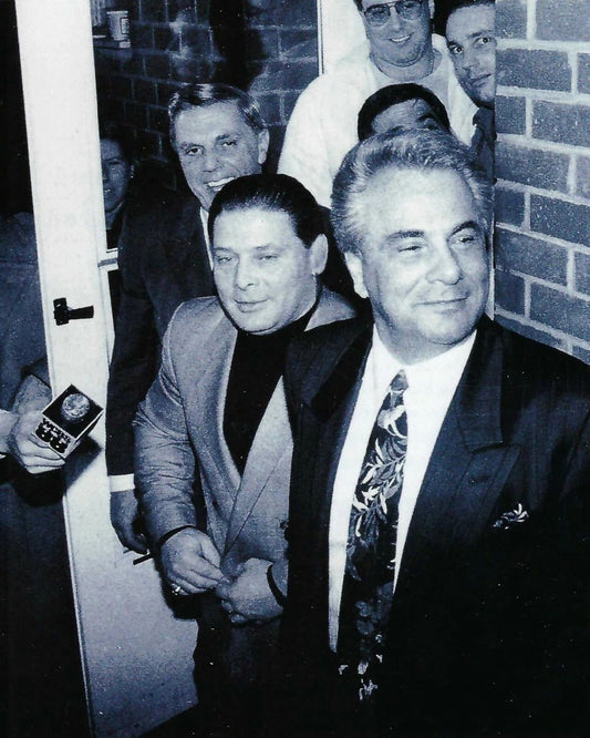 Sam Gravano Magnet Mafia Organized Crime Mobster Mob Picture Bw