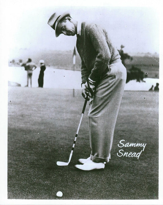 Sam Snead Magnet Golf Picture Putting Pga