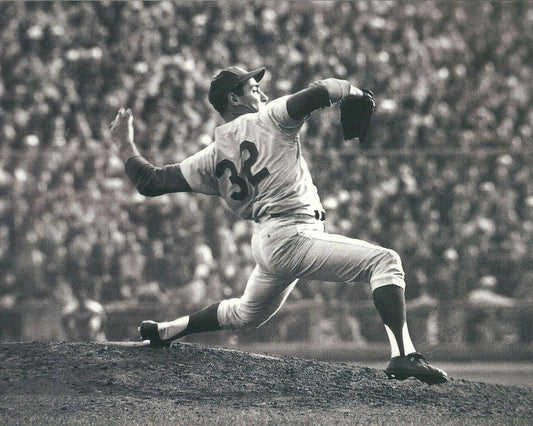 Sandy Koufax Keychain Los Angeles Dodgers Mlb Baseball Picture Bw Game Action