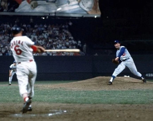 Sandy Koufax & Stan Musial Photo La Dodgers Cardinals Baseball Picture Mlb