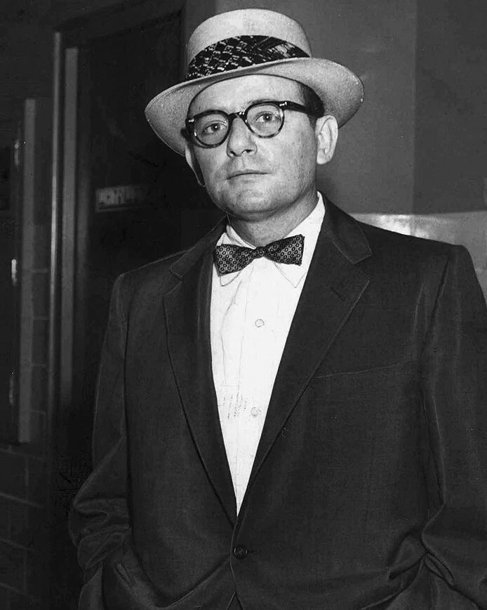 Santo Trafficante Jr. Keychain Mafia Organized Crime Mobster Mob Picture