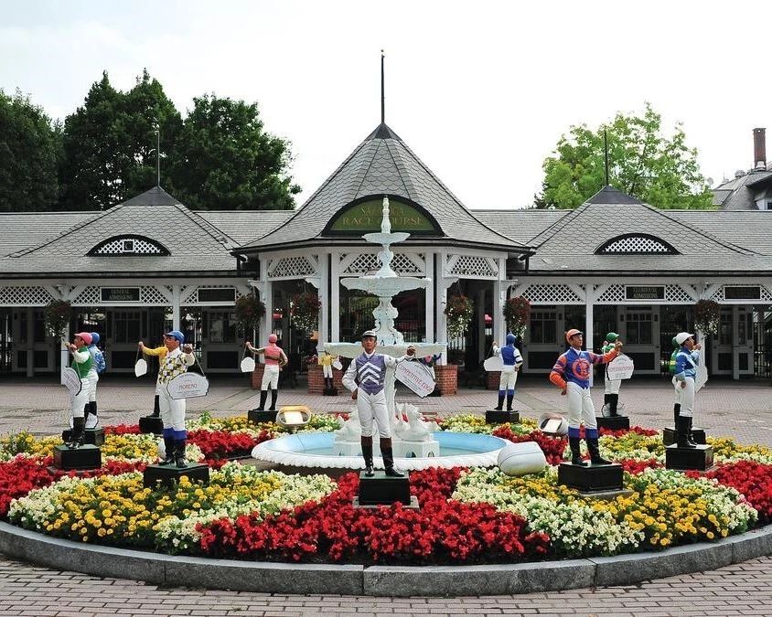 Saratoga Race Course Photo Horse Racing Track Picture New York