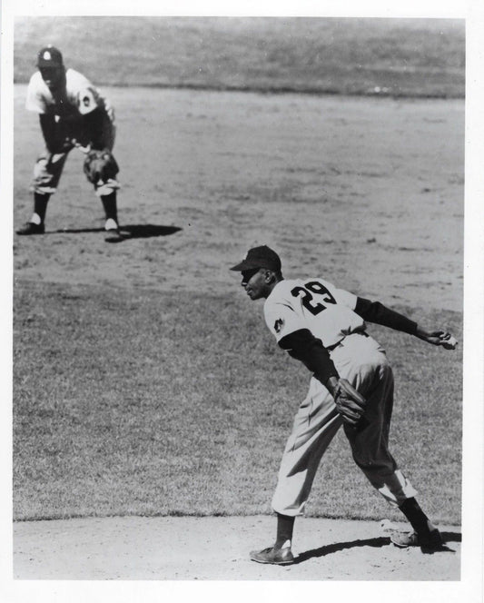 Satchel Paige Magnet Cleveland Indians Baseball Picture