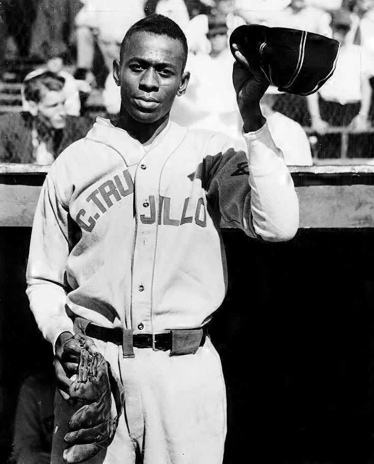 Satchel Paige Photo Trujillo Baseball Picture Dominican League