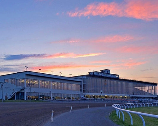 Scarborough Downs Racetrack Magnet Horse Racing Picture Maine Race Course