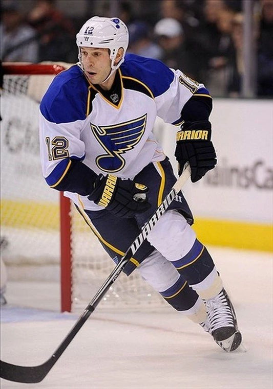 Scott Nichol Keychain Hockey St. Louis Blues Picture Nhl Game Action