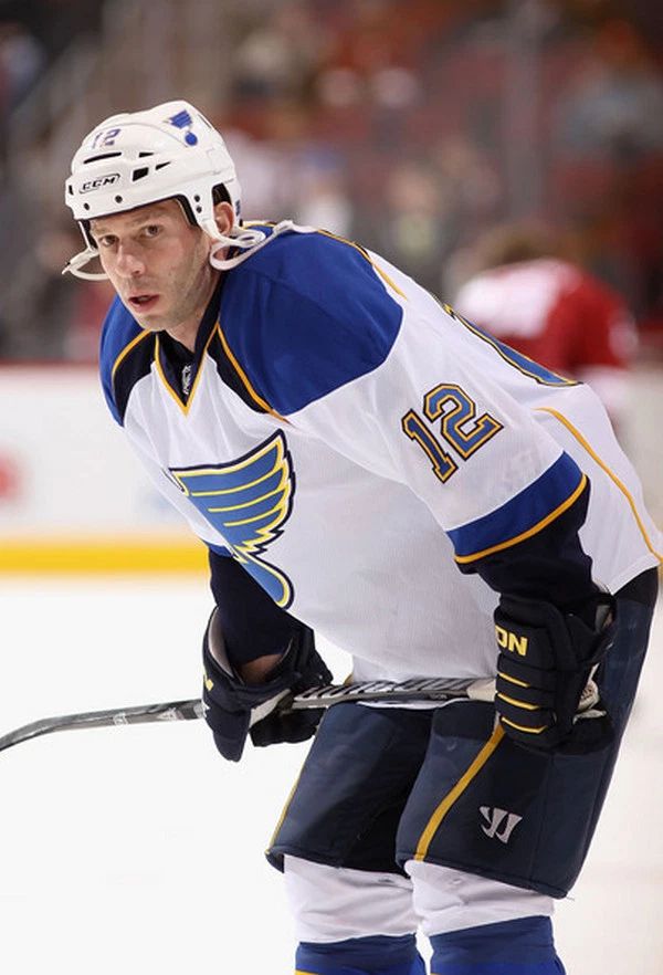 Scott Nichol Photo Hockey St. Louis Blues Picture Nhl