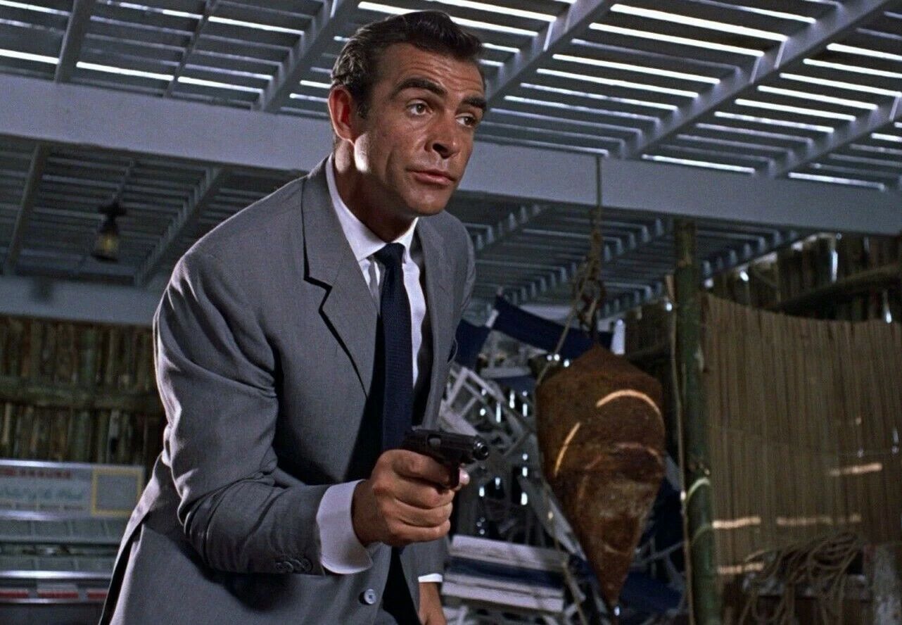 Sean Connery 007 Spy James Bond Movie Dr. No Publicity Photo