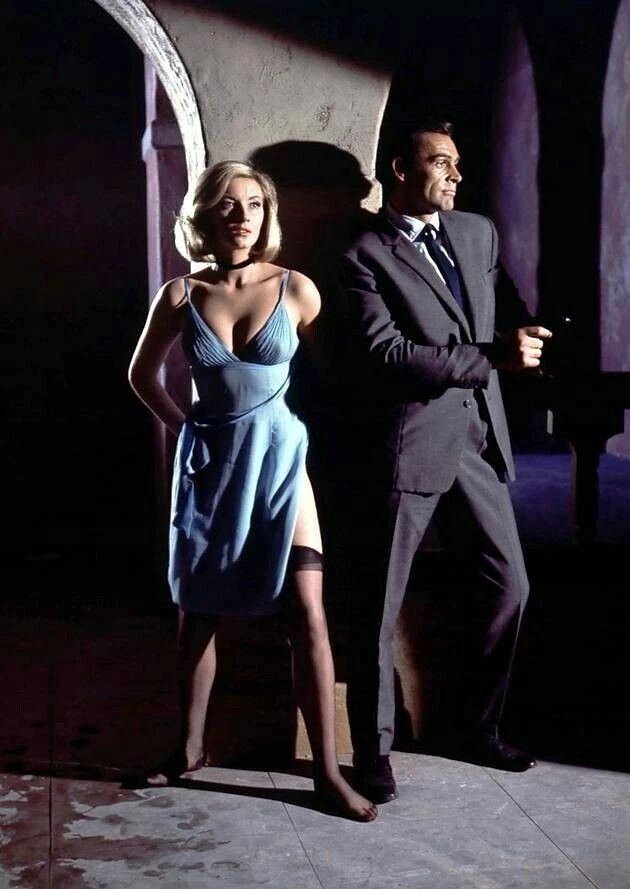 Sean Connery & Daniela Bianchi In 007 From Russia W Love Photo Picture