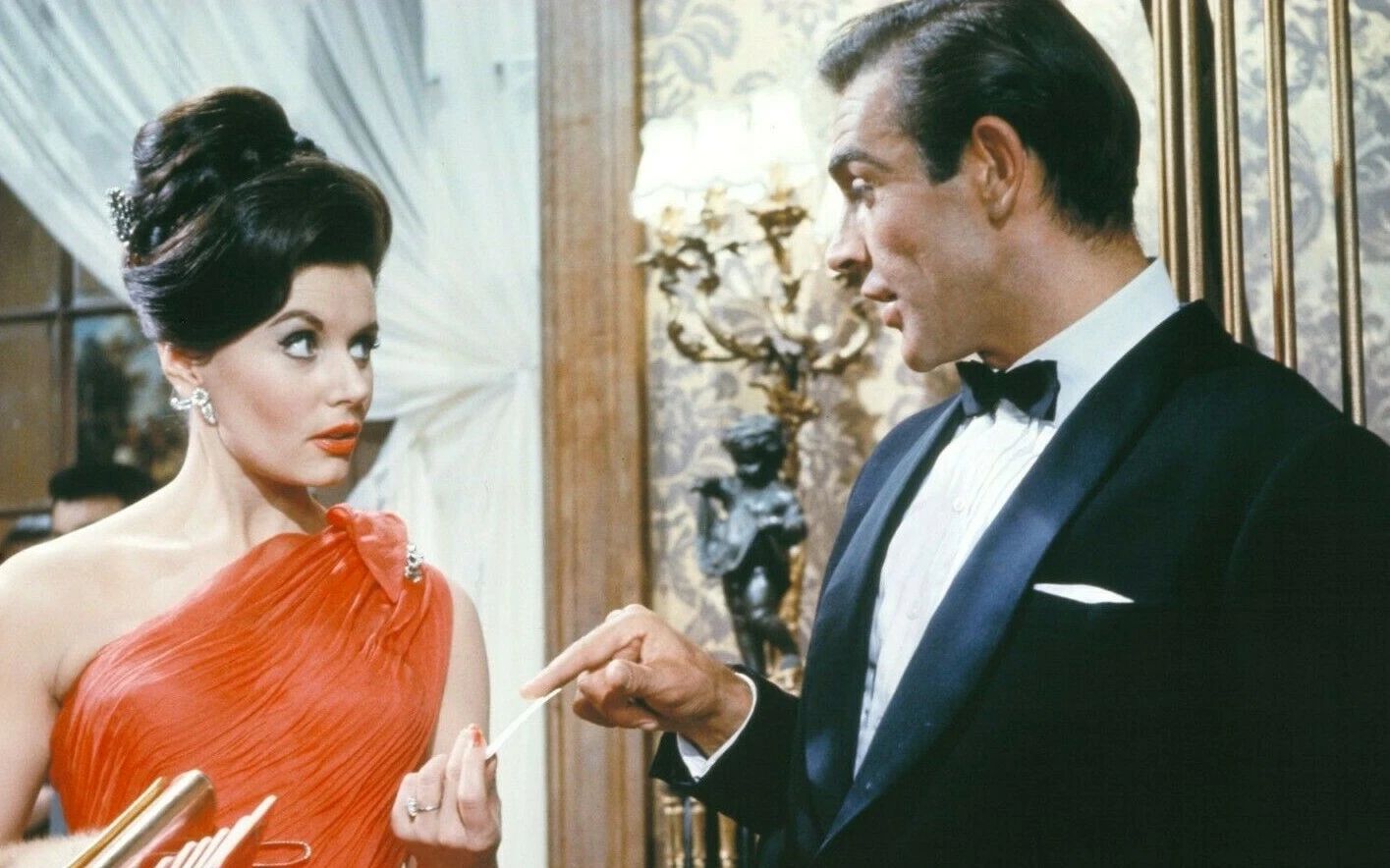 Sean Connery Eunice Gayson 1962 Bond Movie Dr. No Publicity Magnet