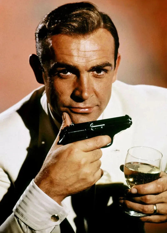 Sean Connery As 007 Spy James Bond Movie Dr. No Publicity Magnet