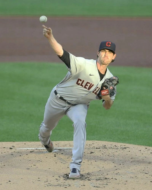 Shane Bieber Photo Cleveland Indians Baseball Picture Mlb