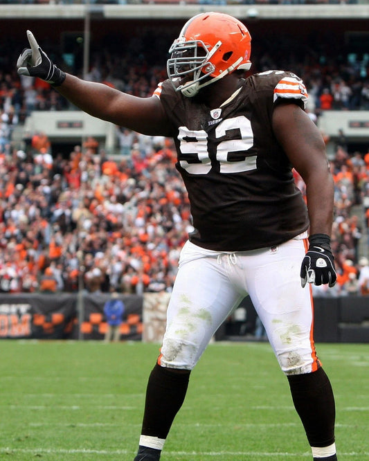 Shaun Rogers Magnet Cleveland Browns Picture