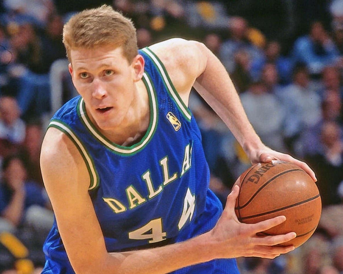 Shawn Bradley Photo Picture Dallas Mavericks Basketball Nba Closeup