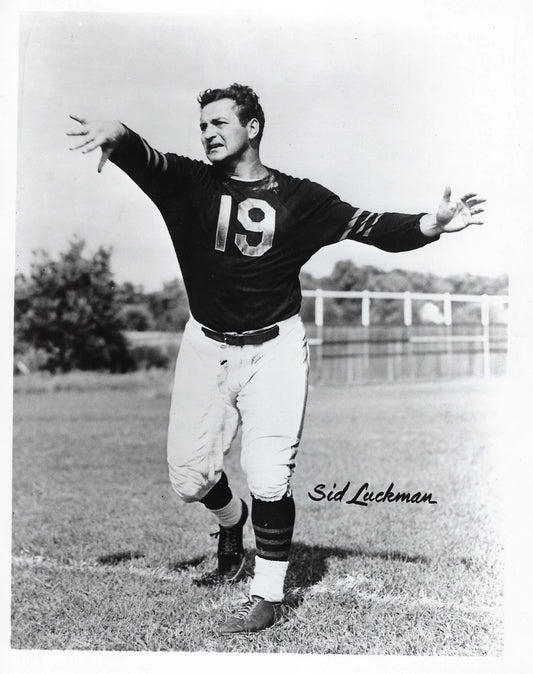 Sid Luckman Magnet Chicago Bears Picture Nfl Football
