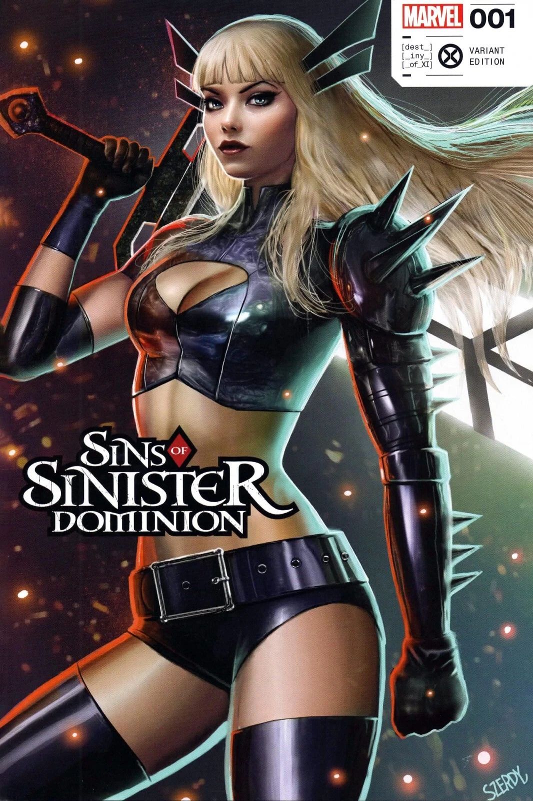 Sins Of Sinister High Quality Art Keychain Inches Deadpool