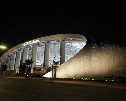 Sofi Stadium Photo Los Angeles Chargers La Picture Football Nfl Night