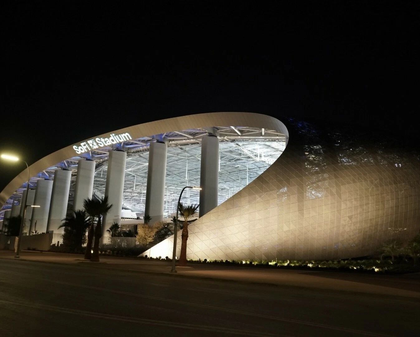 Sofi Stadium Keychain Los Angeles Chargers La Picture Football Nfl Night