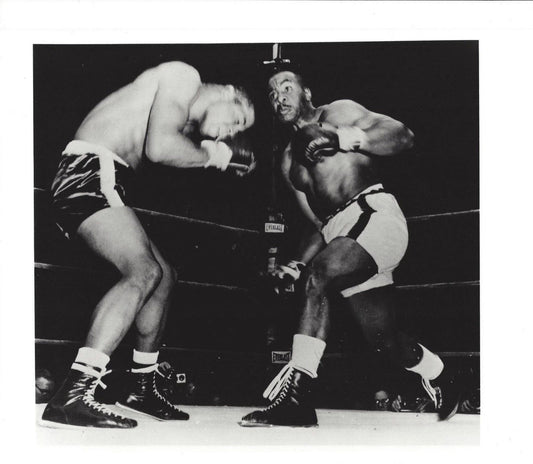 Sonny Liston Ko'S Floyd Patterson Magnet Boxing Picture Wide Border
